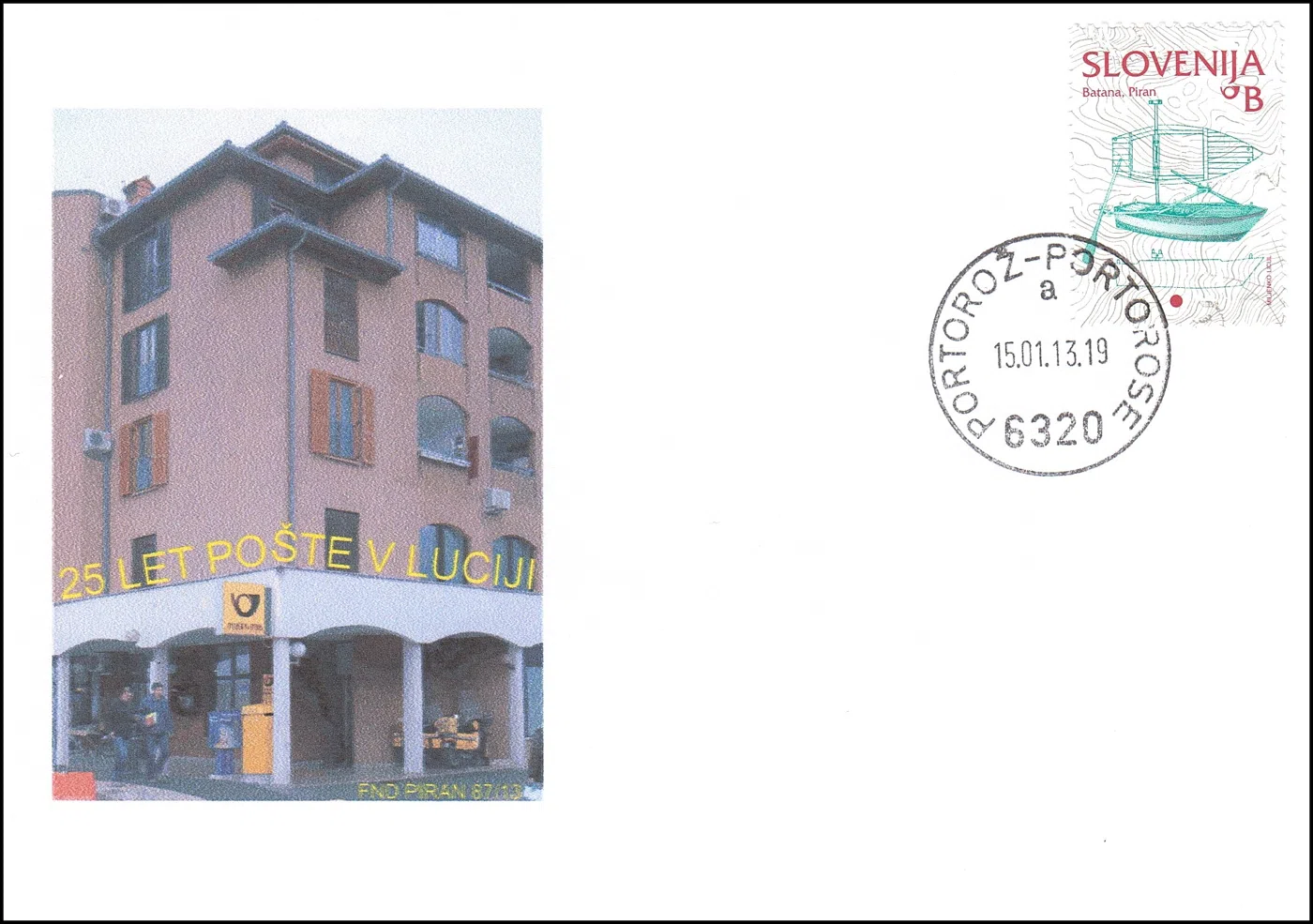 25 LET POŠTE V LUCIJI